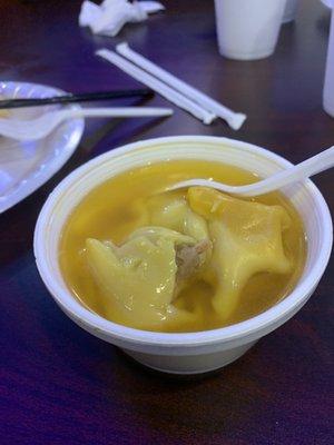 Wonton soup