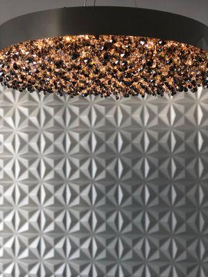 Metallic 3D Diamond Modern Wall Décor