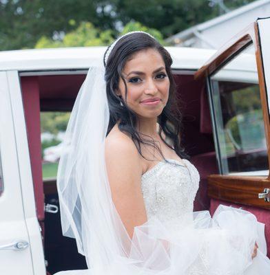 It was an honor to watch her glow on her wedding day to her marine.