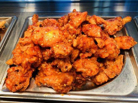 be sure to also have a taste of our fried chicken!