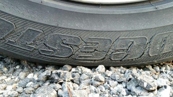 Tires were damgerous