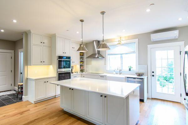 An awesome remodel in Falmouth by Evergreen Building Company