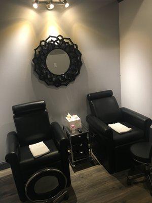 Pedicure room