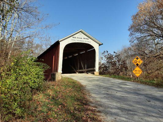 Mill Creek covered bridge