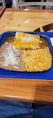 Chicken enchiladas