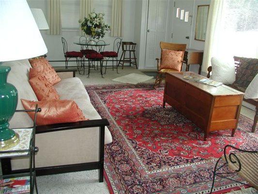 Living Room in the Guest Cottage