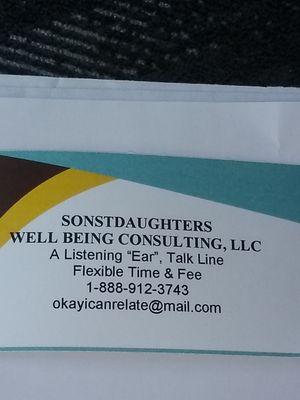 SonsTDaughters Well Being Consulting