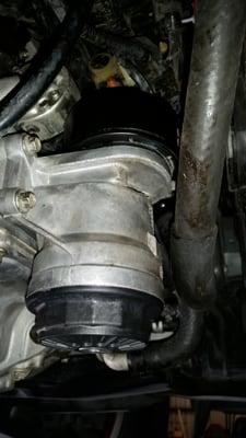 07 Mazda 5 oil filter housing leaks