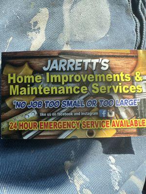 Jarrett's Home Improvements & Maintenance Services