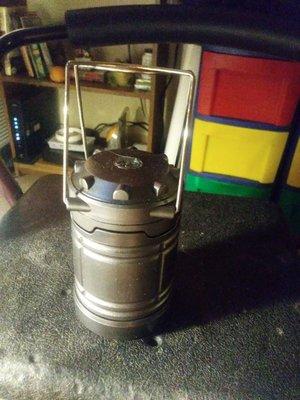 Really nice $20 emergency lantern that came as one of two free suprise gifts.