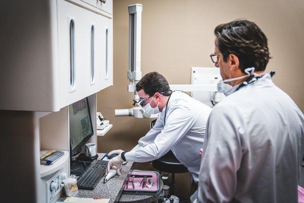 Dr. David Gordon and Dr. Leonard Gordon of Gordon Center for General & Advanced Dentistry.