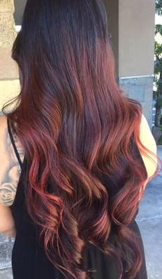 Red Ombre