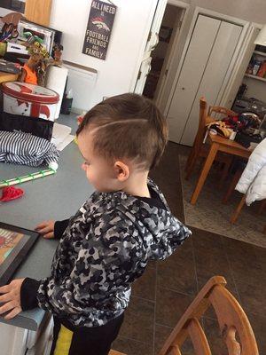 Lizzies specializes in customized kids cuts!!!