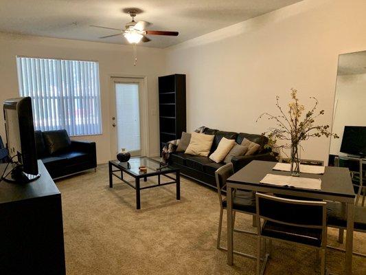 Great living/dining area.