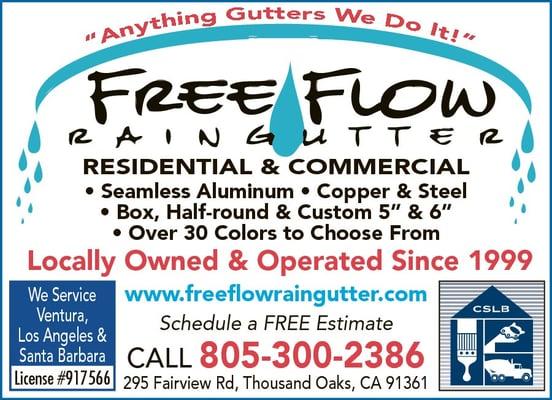 Free Flow Raingutter