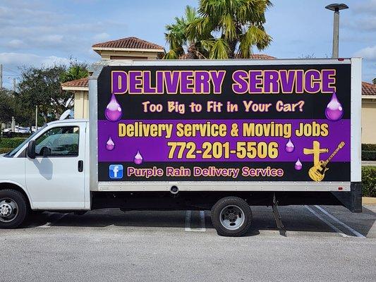 Purple Rain Delivery Service