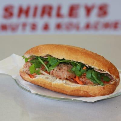 Vietnamese (banh mi) sandwiches served here.  Grilled pork, grilled chicken, meatballs, combination & Philly cheesesteak.