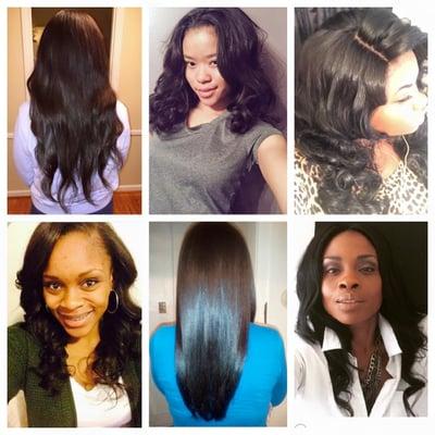 100% Virgin Hair Extensions at affordable pricing!