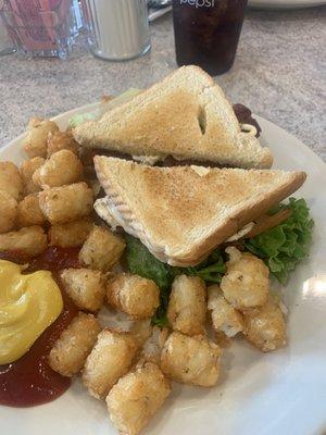 BLT with tots $5.19 plus tax