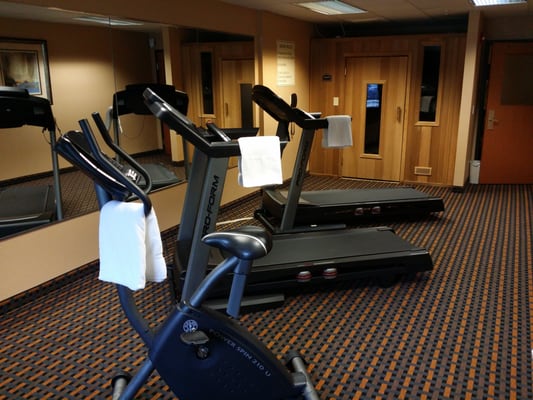 The fitness room