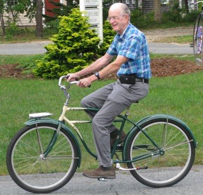 From Tom Miller: My 1955 Schwinn Hornet