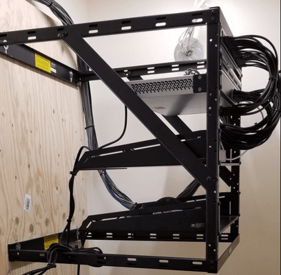 Simple rack solution.