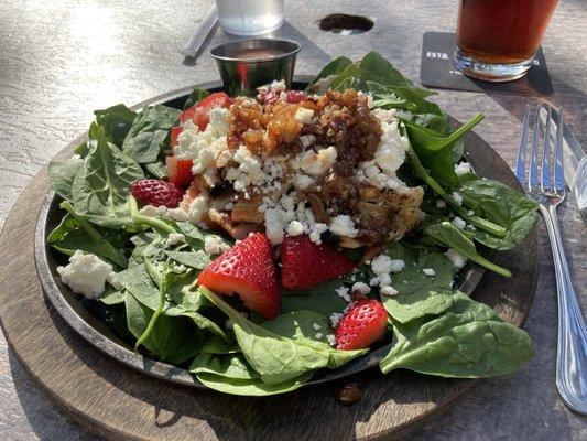 Strawberry feta salad