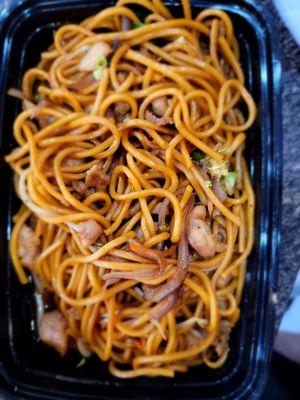 Free lo mein for $30 or more