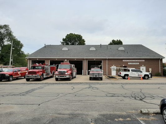 Firestation, town hall, and post office