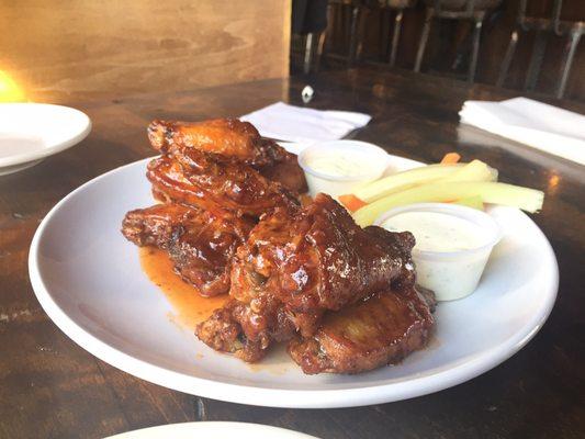 My favorite thing on the menu! Thai Chili wings