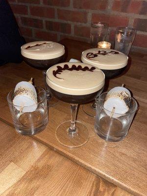 Toasted marshmallow espresso martini