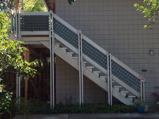 Stair repair for apartment