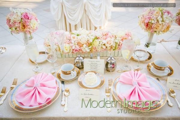 Table decor ideas for wedding receptions at the Patrick Haley Mansion