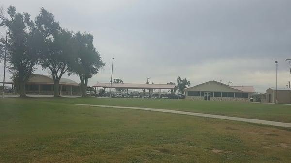 View of the Pro Shop & Clubhouse from.the 3rd hole