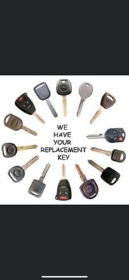 Replacent keys