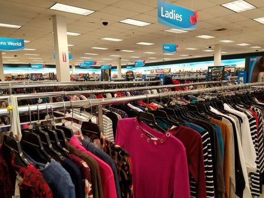 For the ladies, all these clothes are cheap but good luck finding a style and size you like. Gotta earn your keep right?