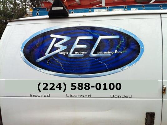 Benny's Electrical Contracting - The Truck