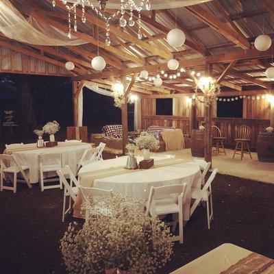 Rustic Barn Wedding Reception!