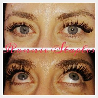 Eyelash extensions! #eyelashextensions