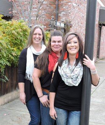 Our Team, 2021! Tricia- Account Manager Kim- Producer Megan- Agency Owner