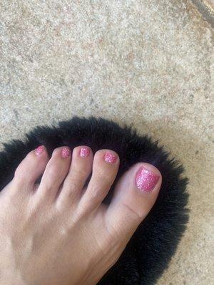 Beautiful pedicure