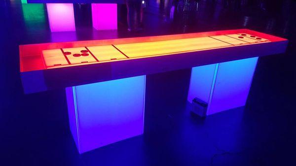 Glow Shuffleboard