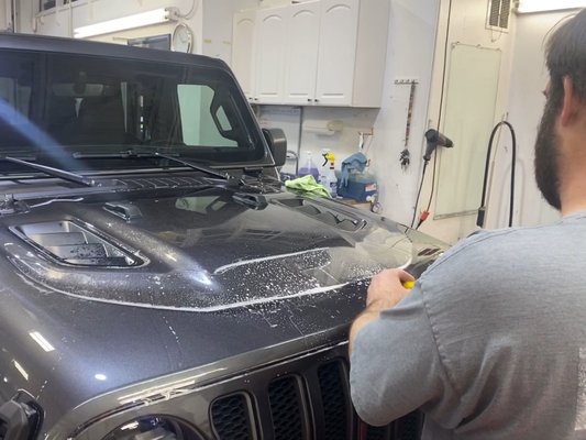 Jeep Wrangler Paint Protection Film.