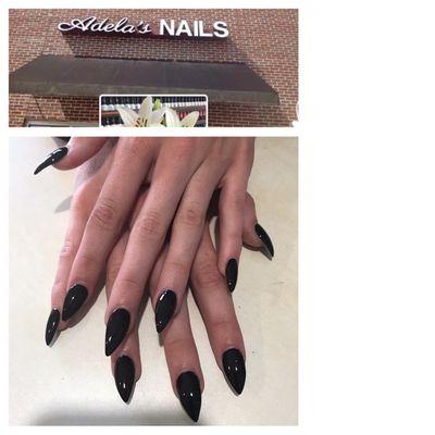 Do you want a fun nail shape like stiletto?