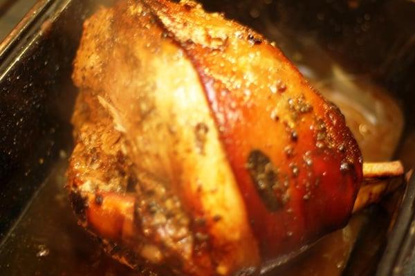 Pernil (Puertorican style oven roaster pork)