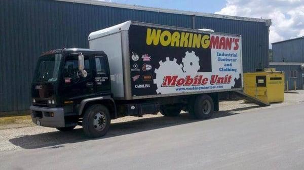 Workingman's Store Boot Truck - Serving Ohio & WV