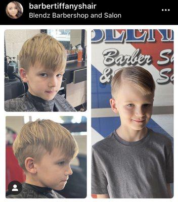 before and after haircut