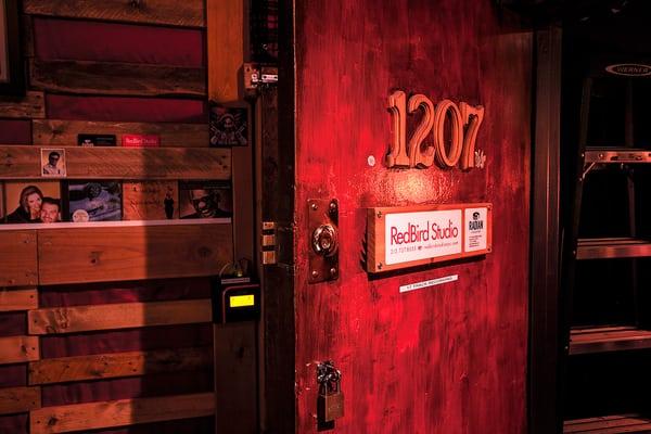 RedBird Studio NYC, Control Room Entrance - Photo: Max Di Biaggio