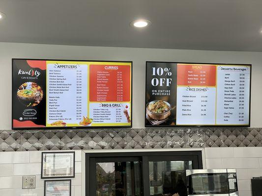 Full Menu