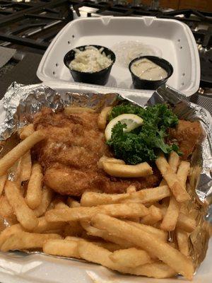 Fish fry to go